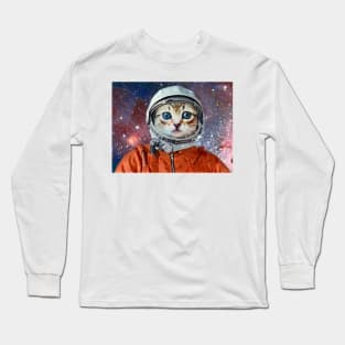 Astronaut cat Long Sleeve T-Shirt